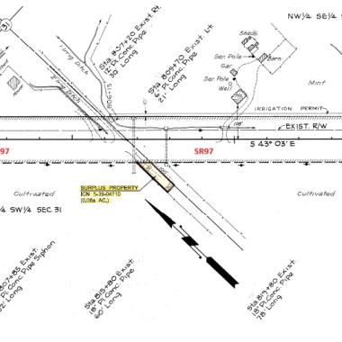 Map of parcel #5-39-04710, Yakima County
