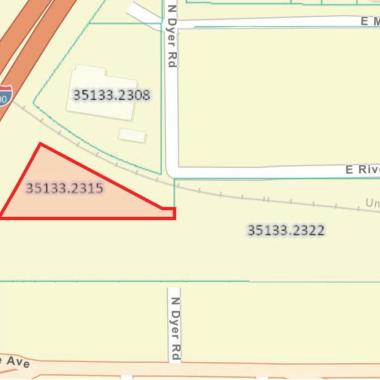 Map of parcel #6-32-17375, Spokane County