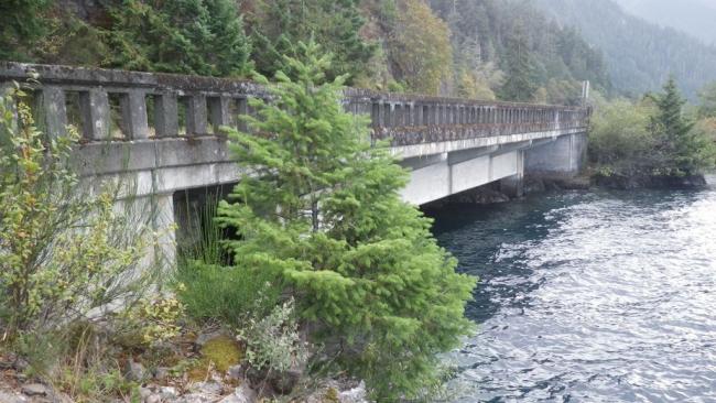 Lake Crescent Half-Bridge, 2014.